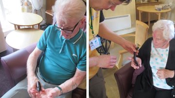 Dundee care home takes a walk on the wild side with Zoolab visit